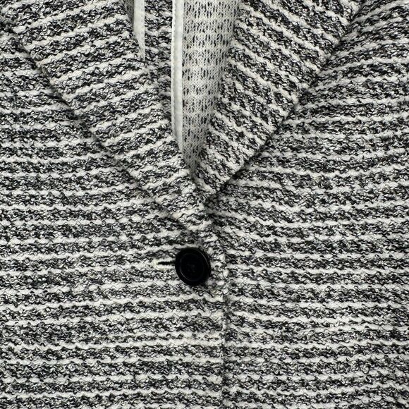 Banana Republic Womens Tweed Boucle Blazer Jacket Size 6 Old Money Office Dressy - Picture 5 of 9